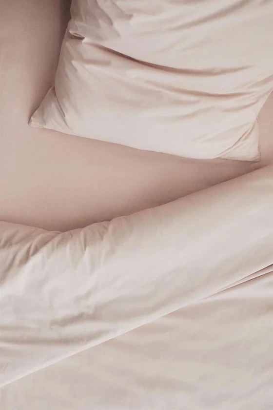 Простынь на резинке percale | на матрас 30 см (300 нитей)