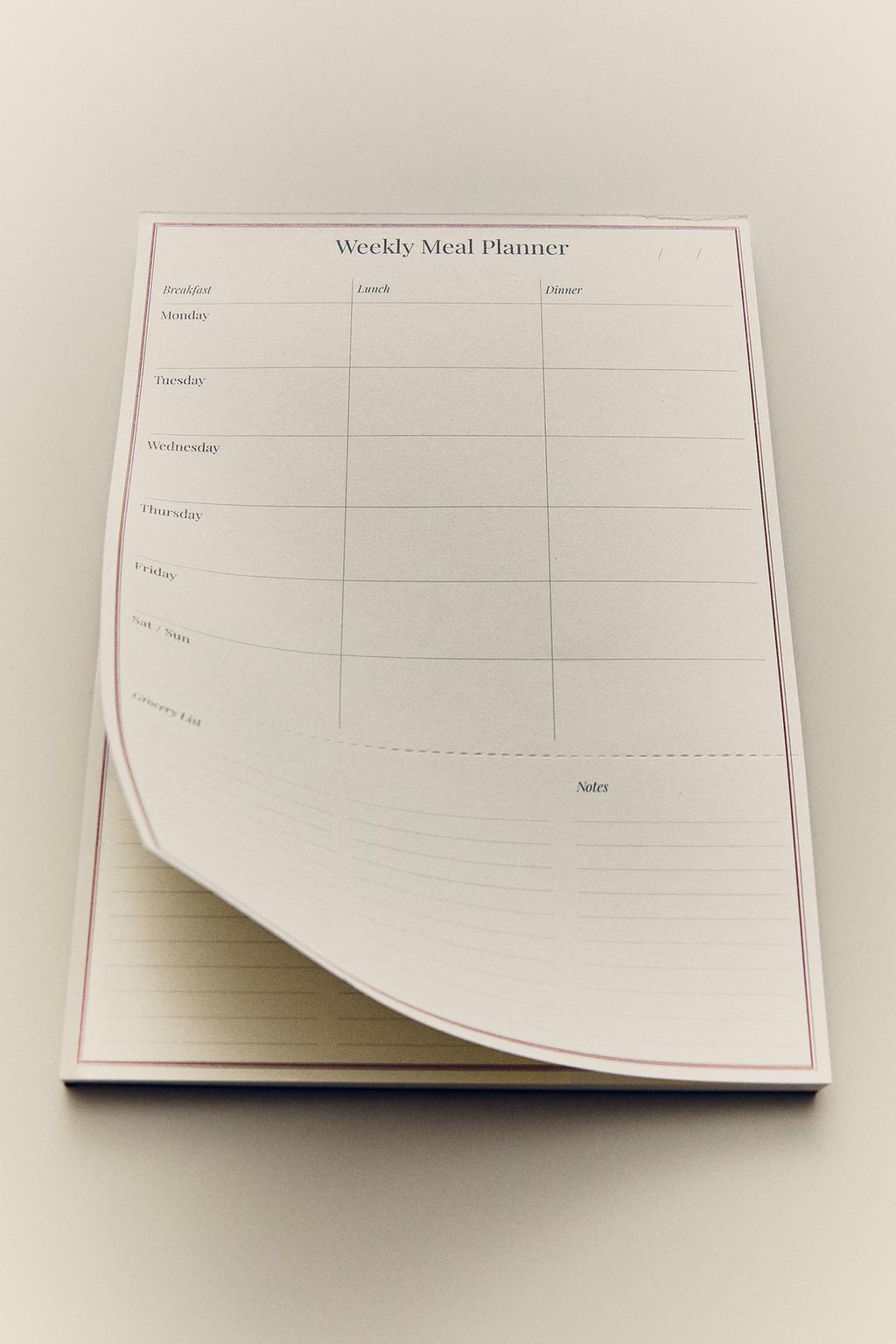 Еженедельный планер на магните (45 листов)