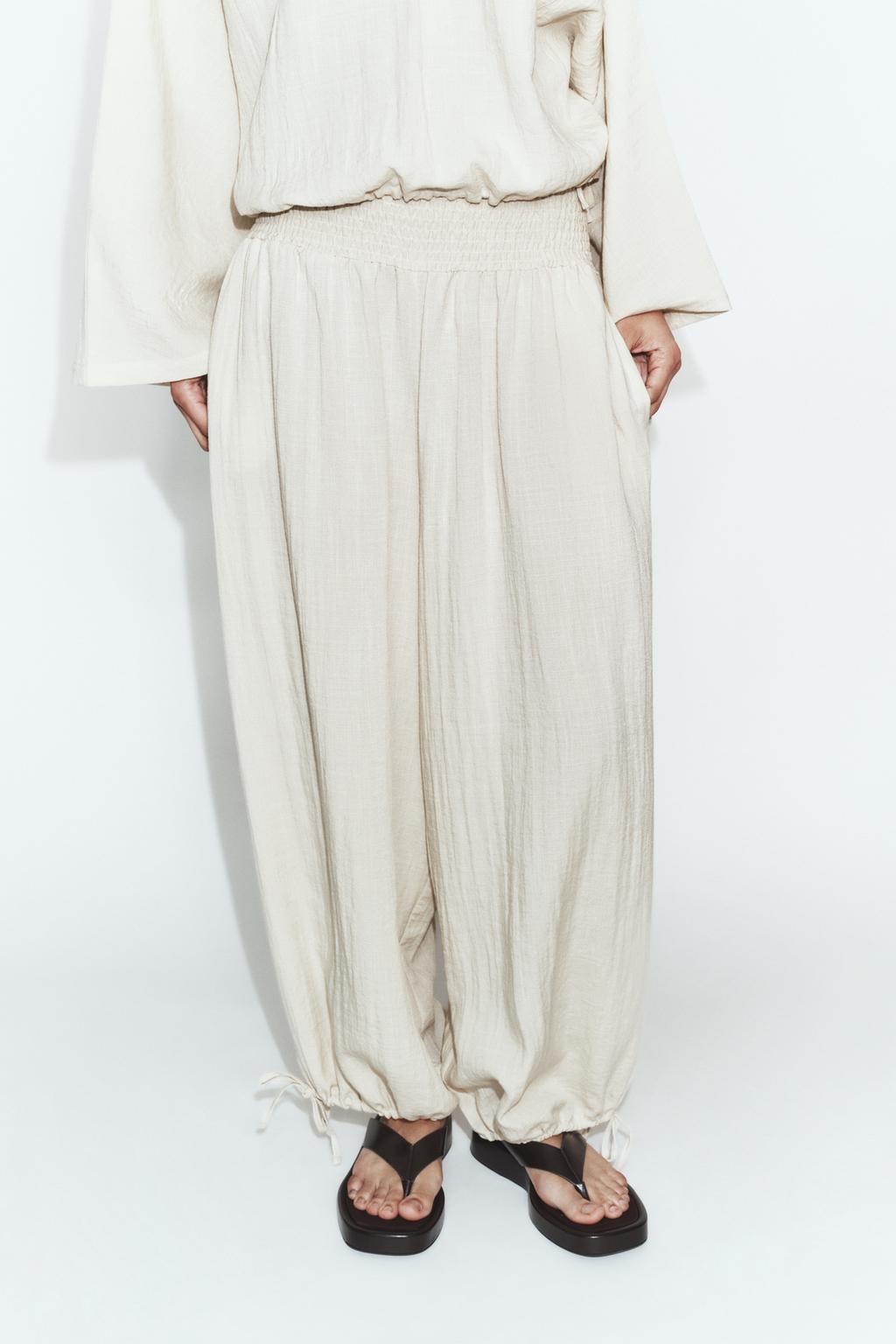 Брюки с эластичной талией