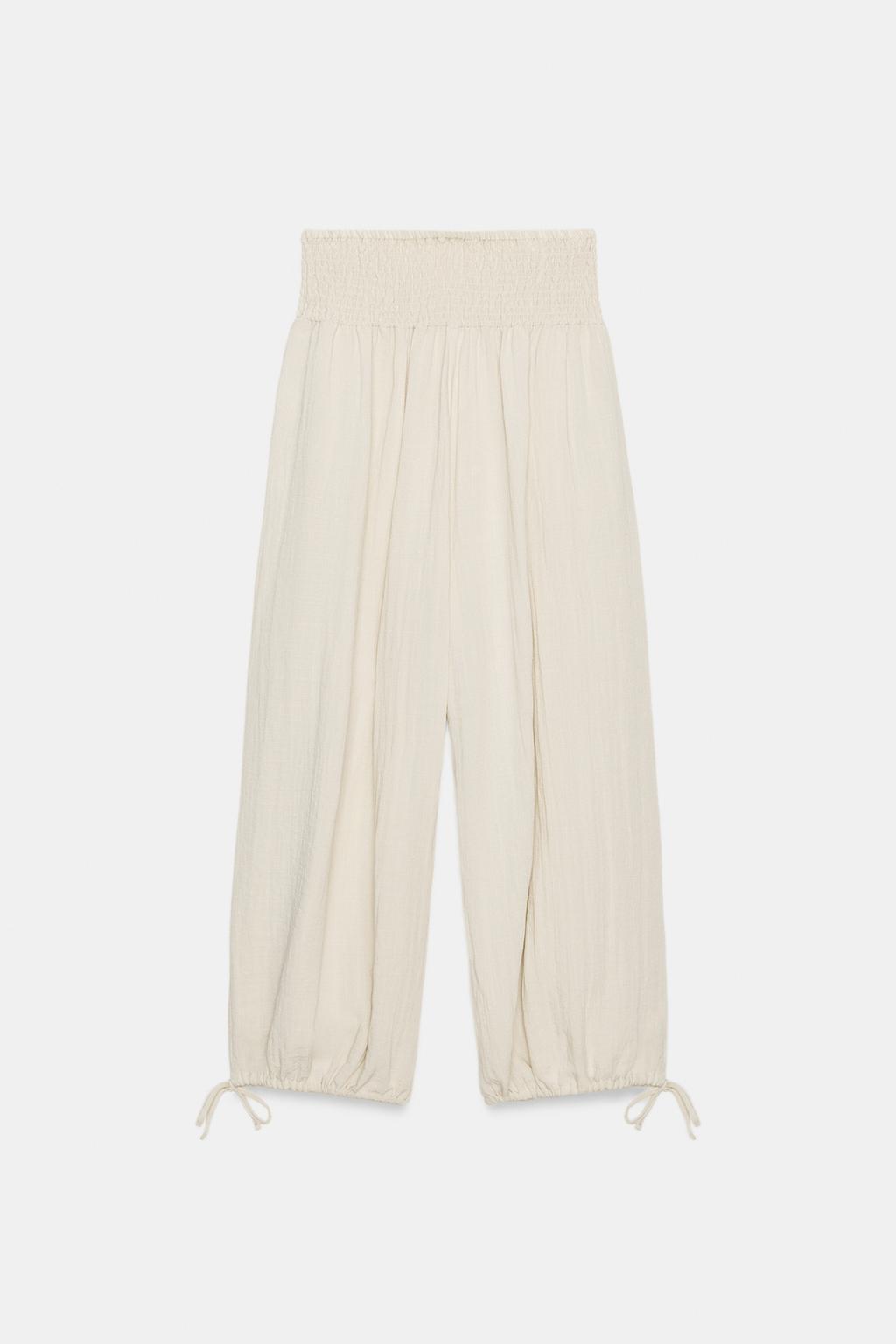 Брюки с эластичной талией