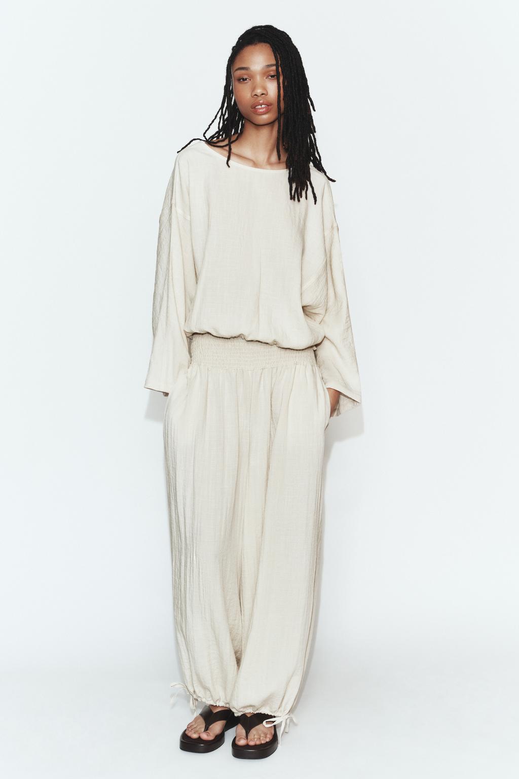 Брюки с эластичной талией