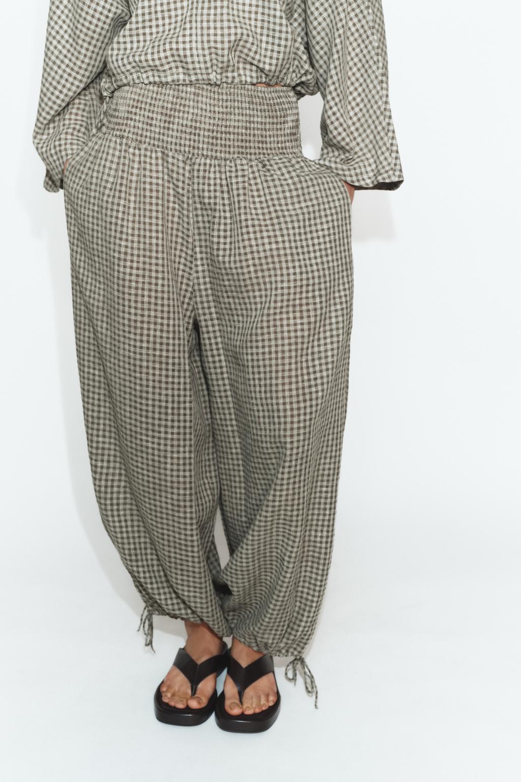 Брюки с эластичным поясом