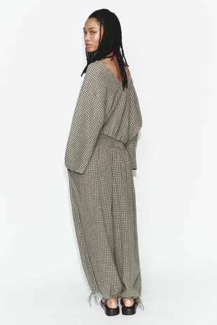 Брюки с эластичным поясом