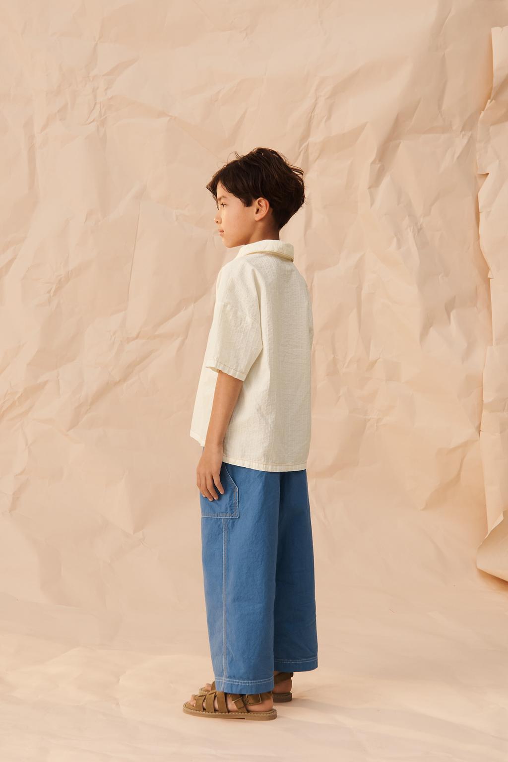 Рубашка с контрастной отстрочкой limited edition