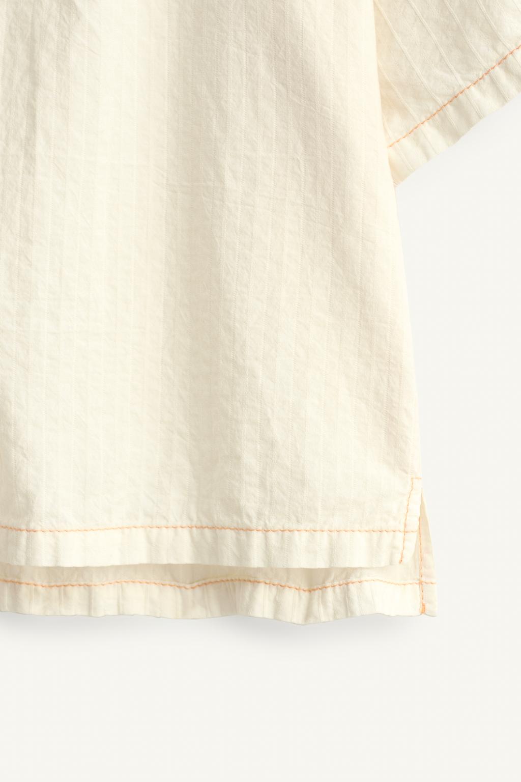 Рубашка с контрастной отстрочкой limited edition