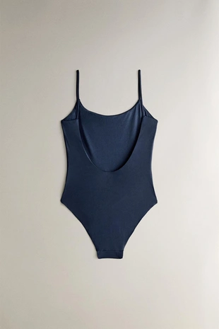 Пляжный купальник с тонкими бретелями- Заказать в России