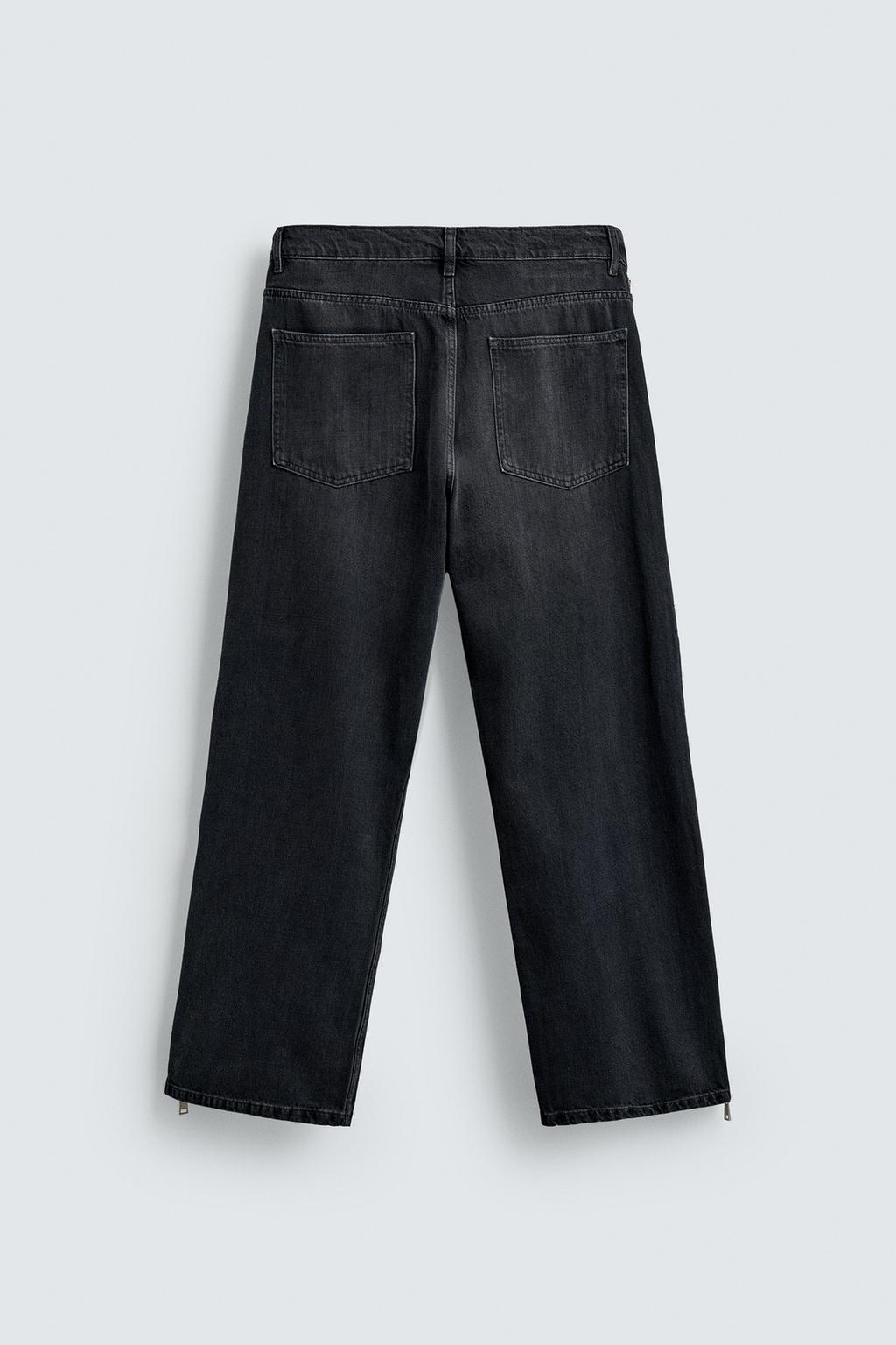 ДЖИНСЫ FLARED С МОЛНИЯМИ