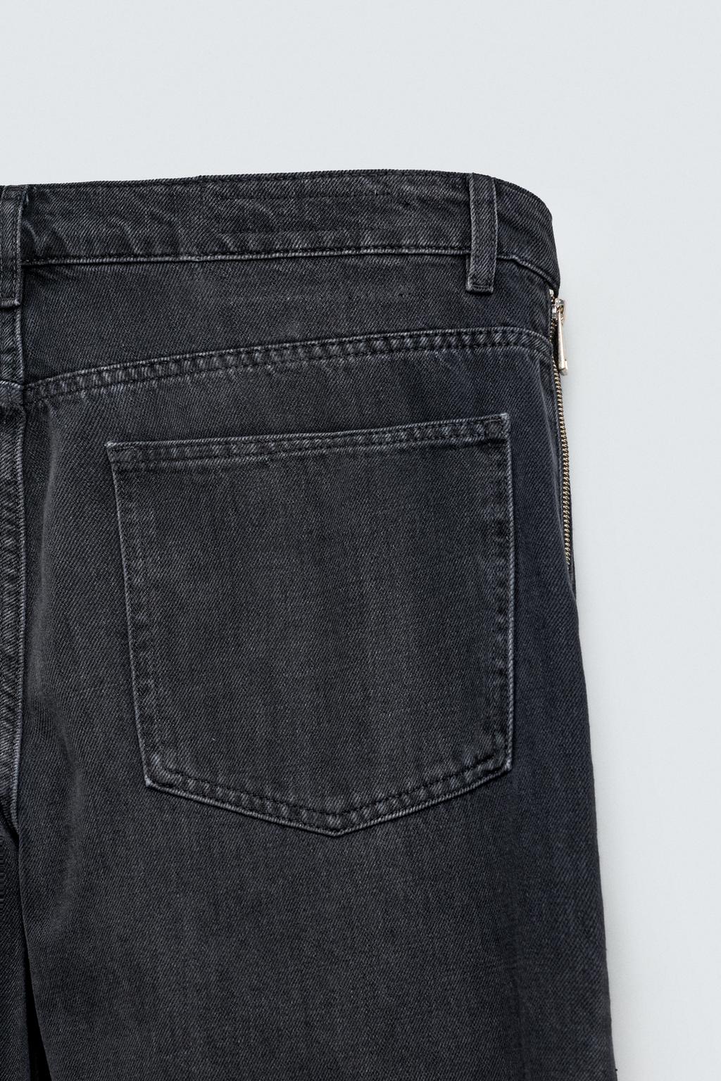 ДЖИНСЫ FLARED С МОЛНИЯМИ