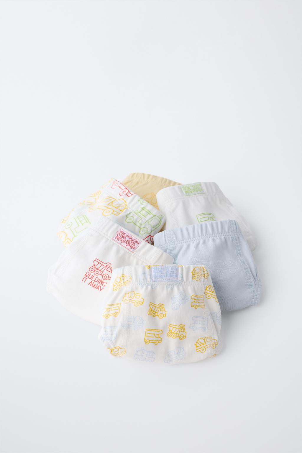 1,5-6 ЛЕТ/ НАБОР ИЗ ШЕСТИ ТРУСОВ «ТРАНСПОРТ»