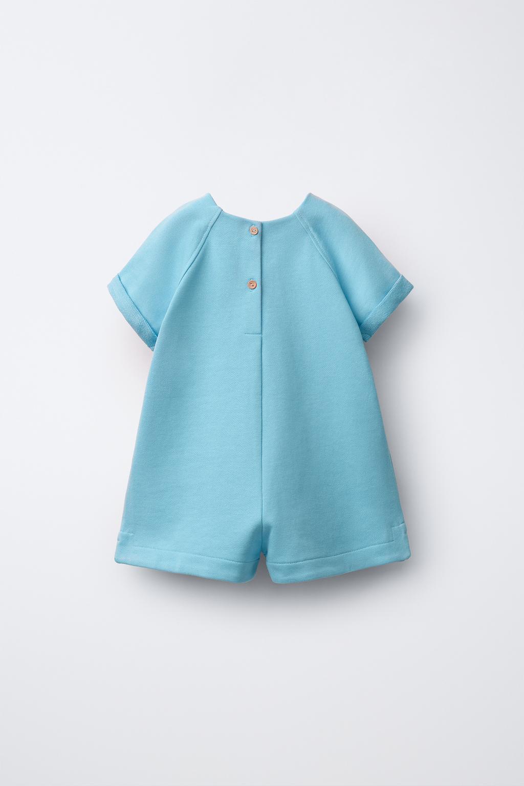 КОРОТКИЙ КОМБИНЕЗОН ИЗ ФУТЕРА