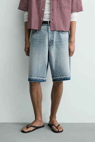 Джинсовые шорты Relaxed Fit