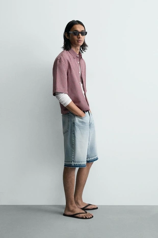 Джинсовые шорты Relaxed Fit