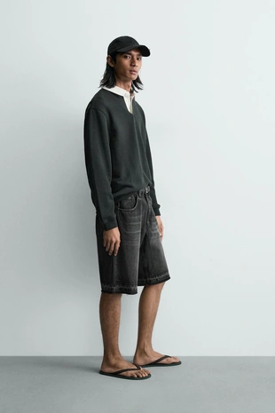 Джинсовые шорты Relaxed Fit