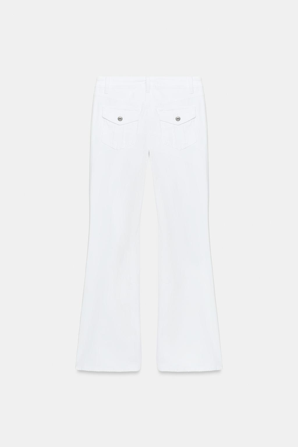 ДЖИНСЫ TRF BOOTCUT С НИЗКОЙ ПОСАДКОЙ