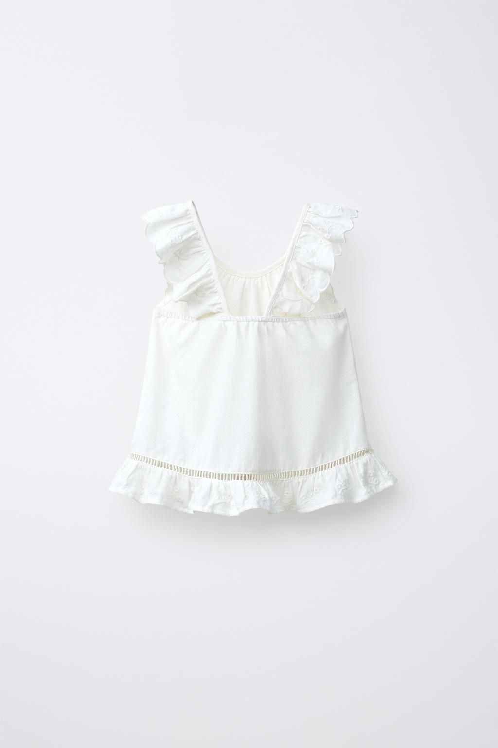 ТОП В РОМАНТИЧЕСКОМ СТИЛЕ С ВЫШИВКОЙ