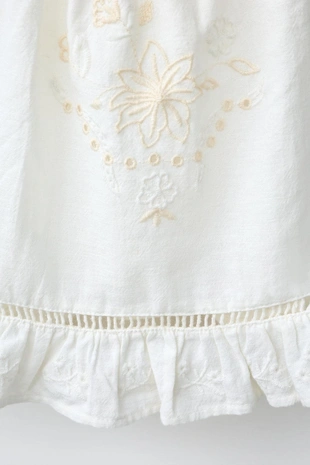 Топ в романтическом стиле с вышивкой- Заказать в России