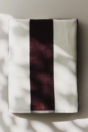 Полосатое пляжное полотенце- Заказать в России