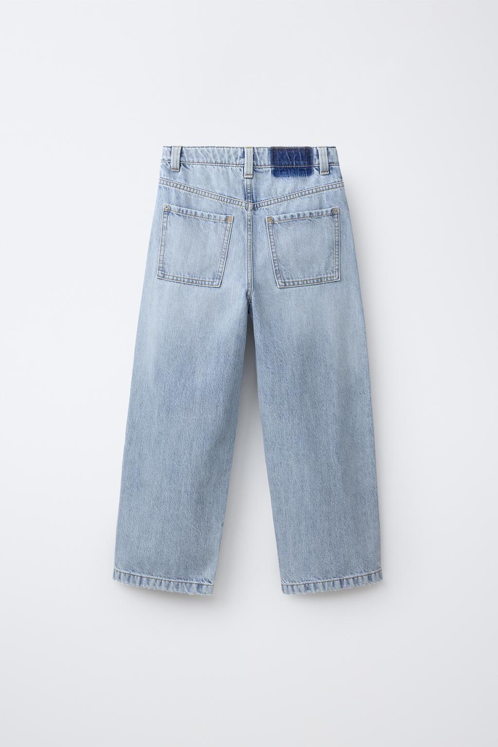 ДЖИНСЫ LOOSE С НАШИВКАМИ