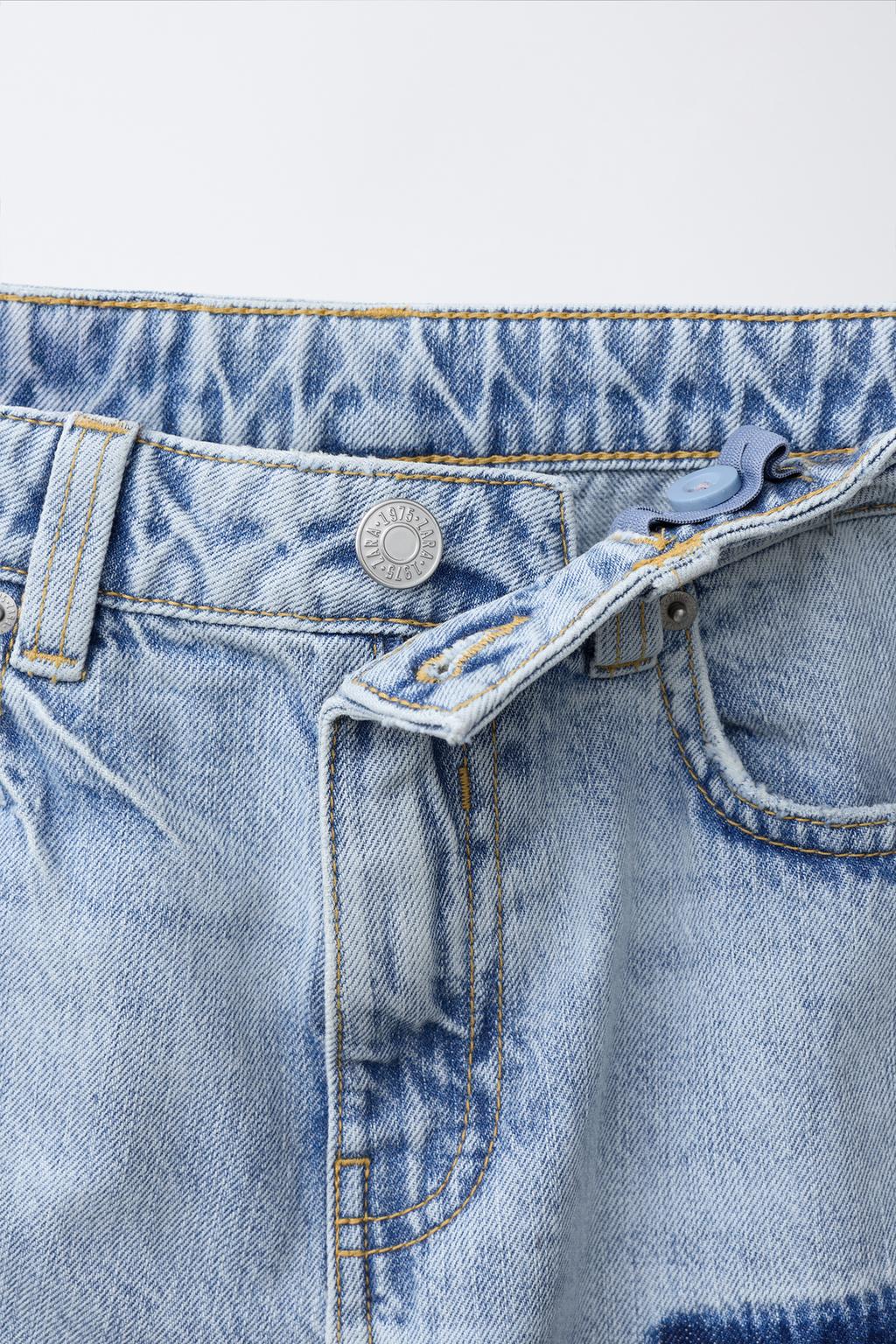 ДЖИНСЫ LOOSE С НАШИВКАМИ