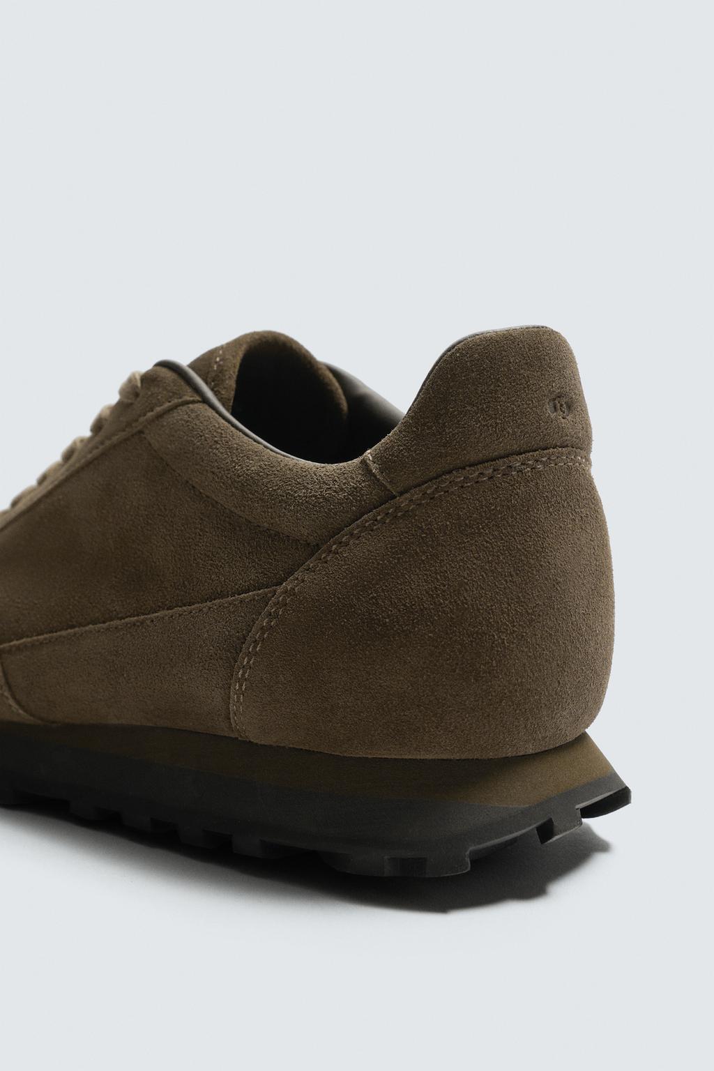 КОЖАНЫЕ КРОССОВКИ