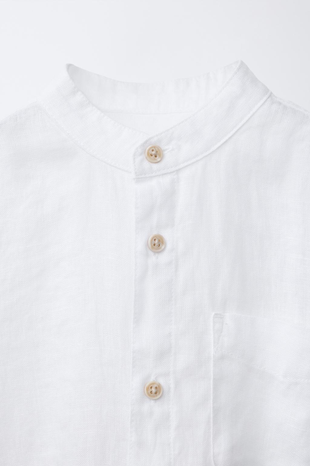 РУБАШКА ИЗ 100% ЛЬНА