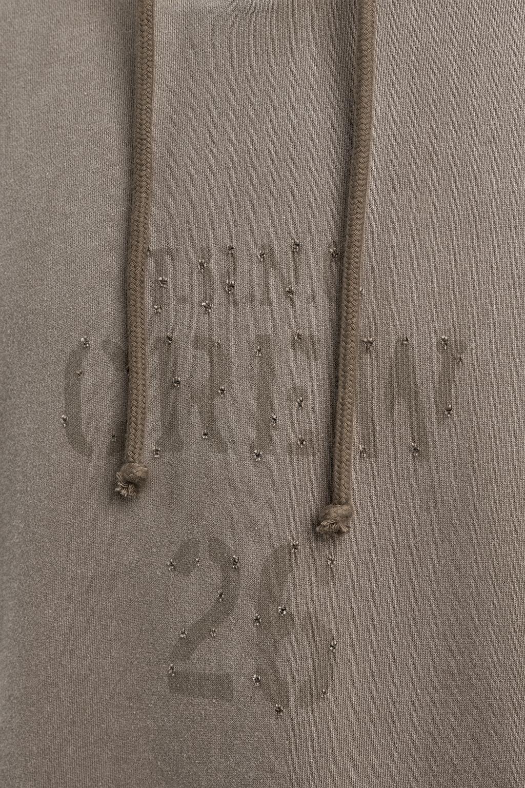 ТОЛСТОВКА СВОБОДНОГО КРОЯ С ЭФФЕКТОМ ПОТЕРТОСТИ