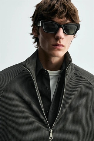 Куртка Relaxed Fit из хлопка- Заказать в России