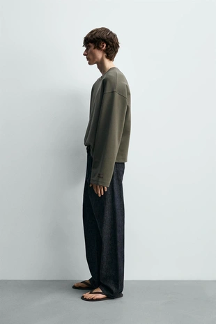 Укороченная толстовка Interlock- Заказать в России