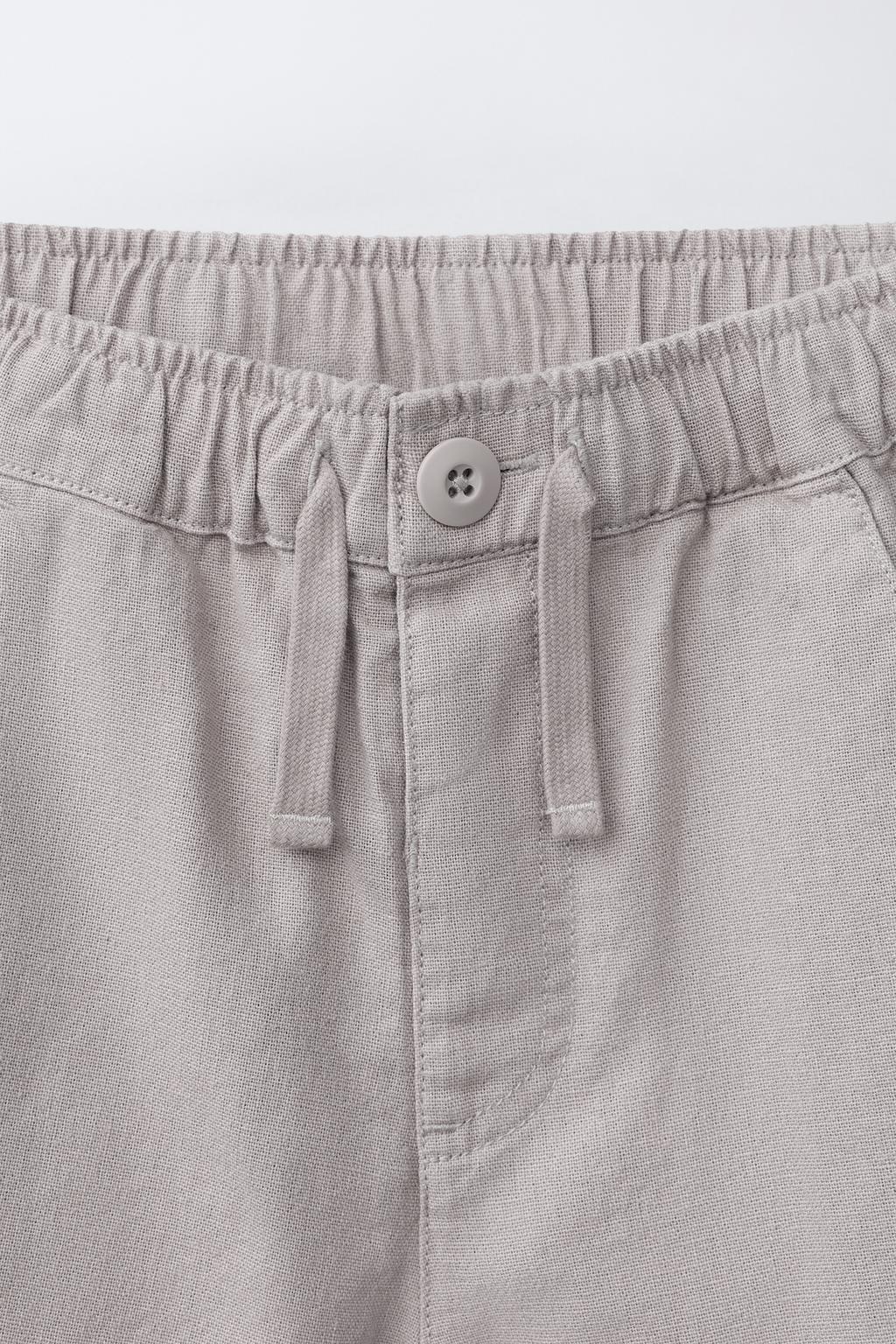 БЕРМУДЫ ИЗ ЛЬНА И ХЛОПКА