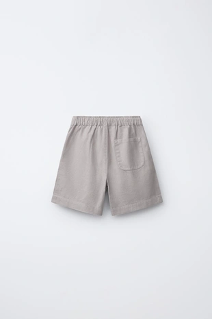 Бермуды из льна и хлопка- Заказать в России