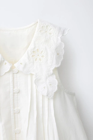 Короткий комбинезон с вышивкой- Заказать в России