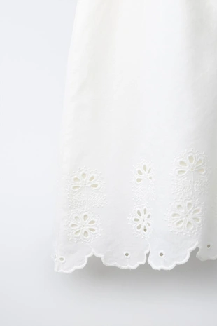 Короткий комбинезон с вышивкой- Заказать в России