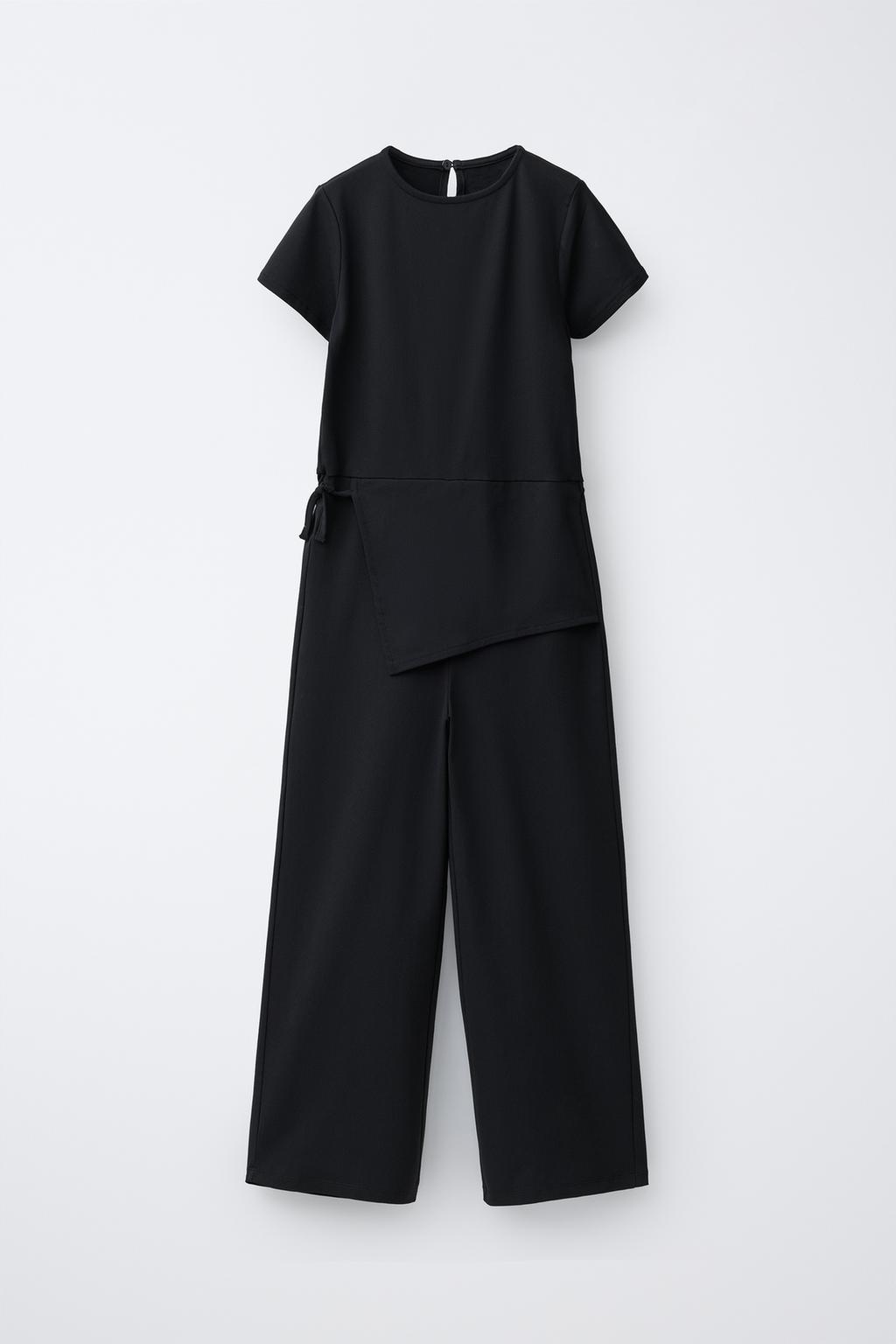 ДЛИННЫЙ КОМБИНЕЗОН С ШАРФОМ