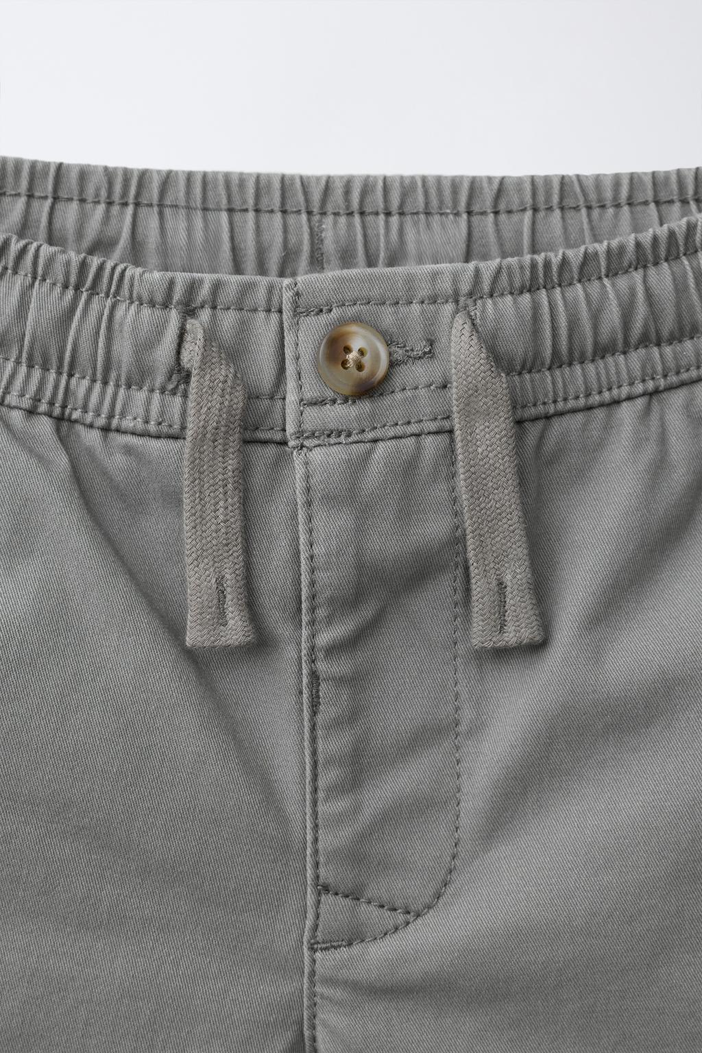 ШОРТЫ-БЕРМУДЫ В КИТАЙСКОМ СТИЛЕ СО ШНУРКАМИ