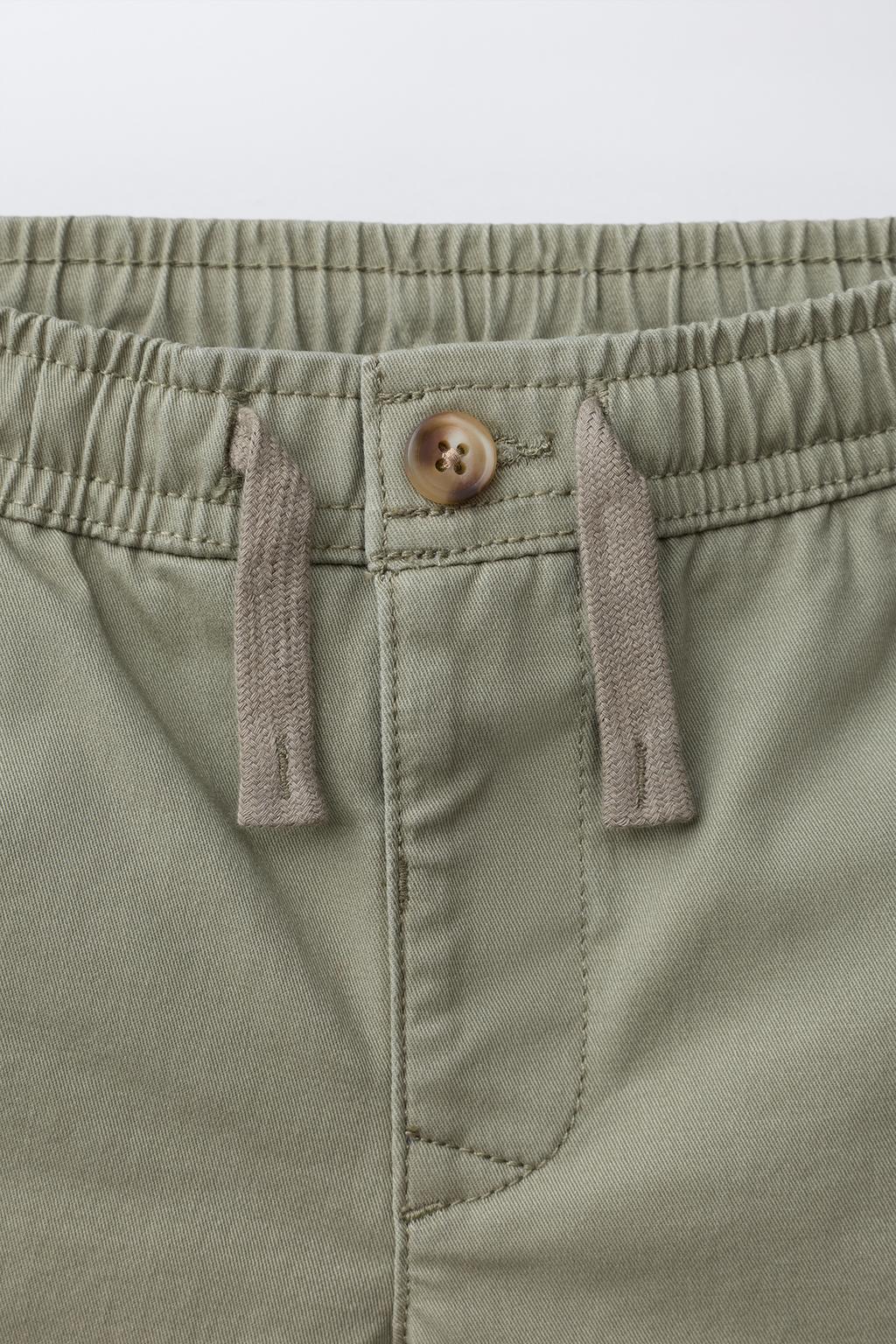 ШОРТЫ-БЕРМУДЫ В КИТАЙСКОМ СТИЛЕ СО ШНУРКАМИ