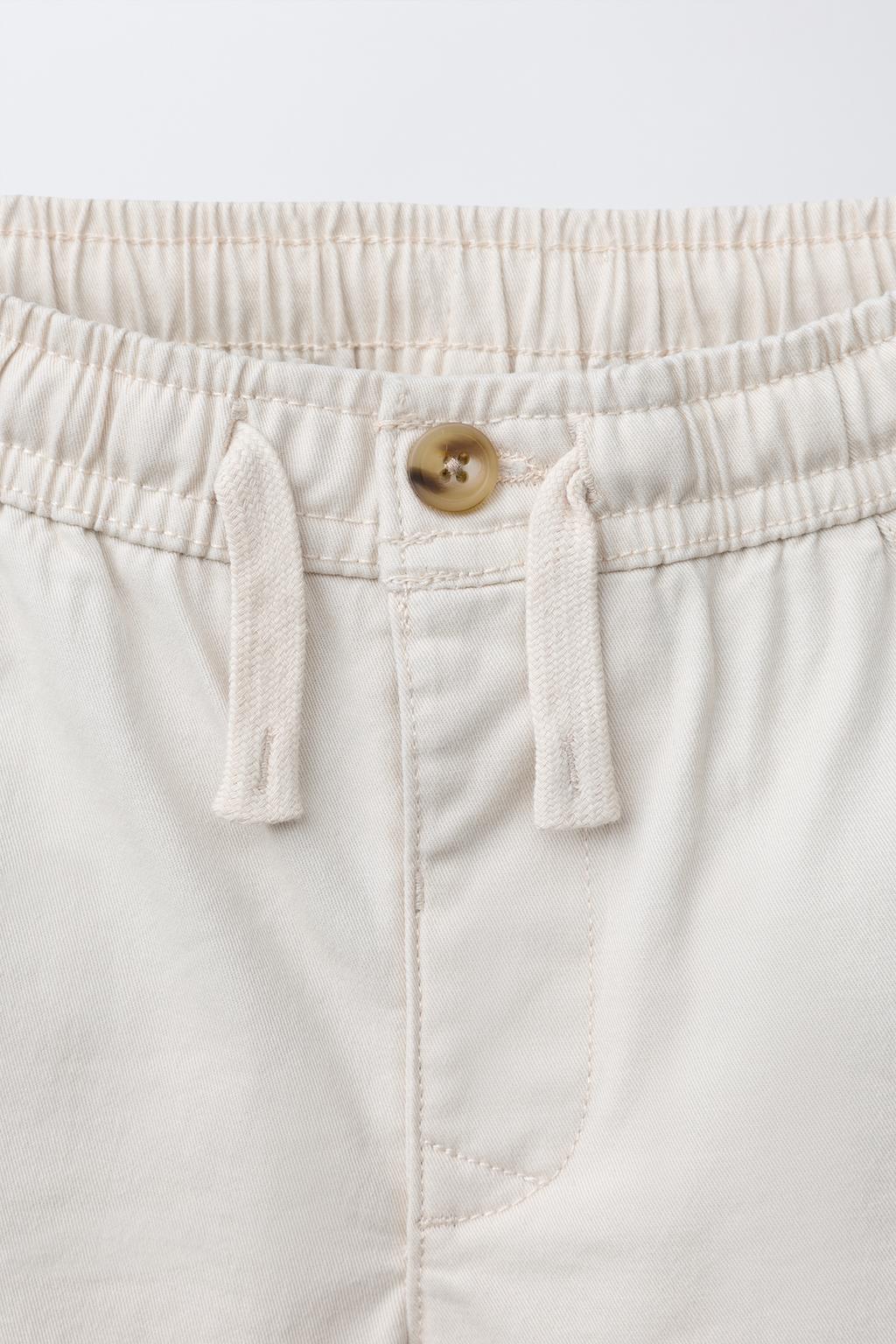 ШОРТЫ-БЕРМУДЫ В КИТАЙСКОМ СТИЛЕ СО ШНУРКАМИ