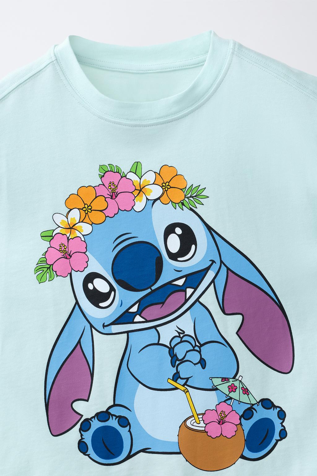 ФУТБОЛКА С ПРИНТОМ LILO & STITCH © DISNEY