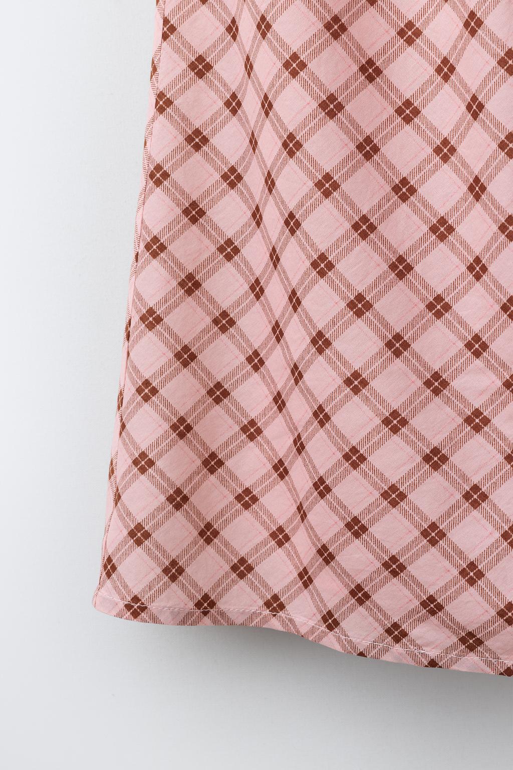 ЮБКА МИДИ В КЛЕТКУ