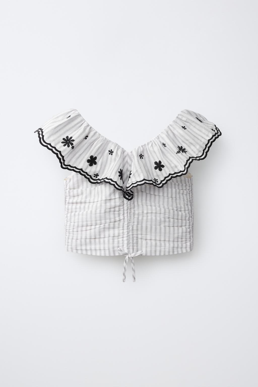 ТОП В ПОЛОСКУ С ВЫШИВКОЙ