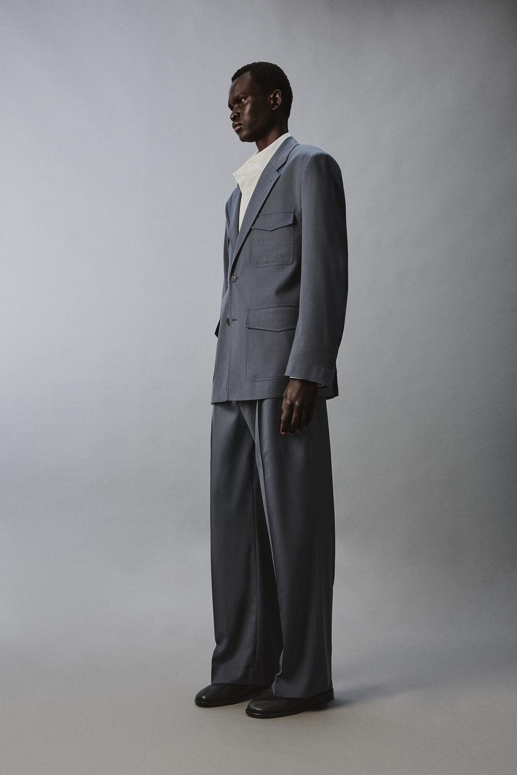 КОСТЮМНЫЕ БРЮКИ FLARE FIT ИЗ ШЕРСТИ