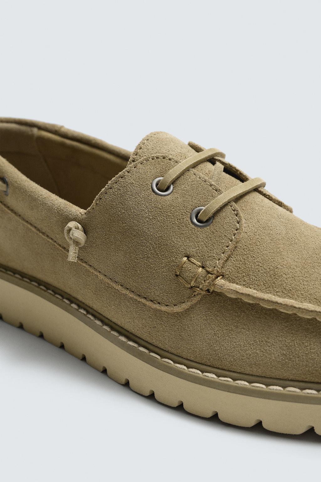 КОЖАНЫЕ ТОПСАЙДЕРЫ