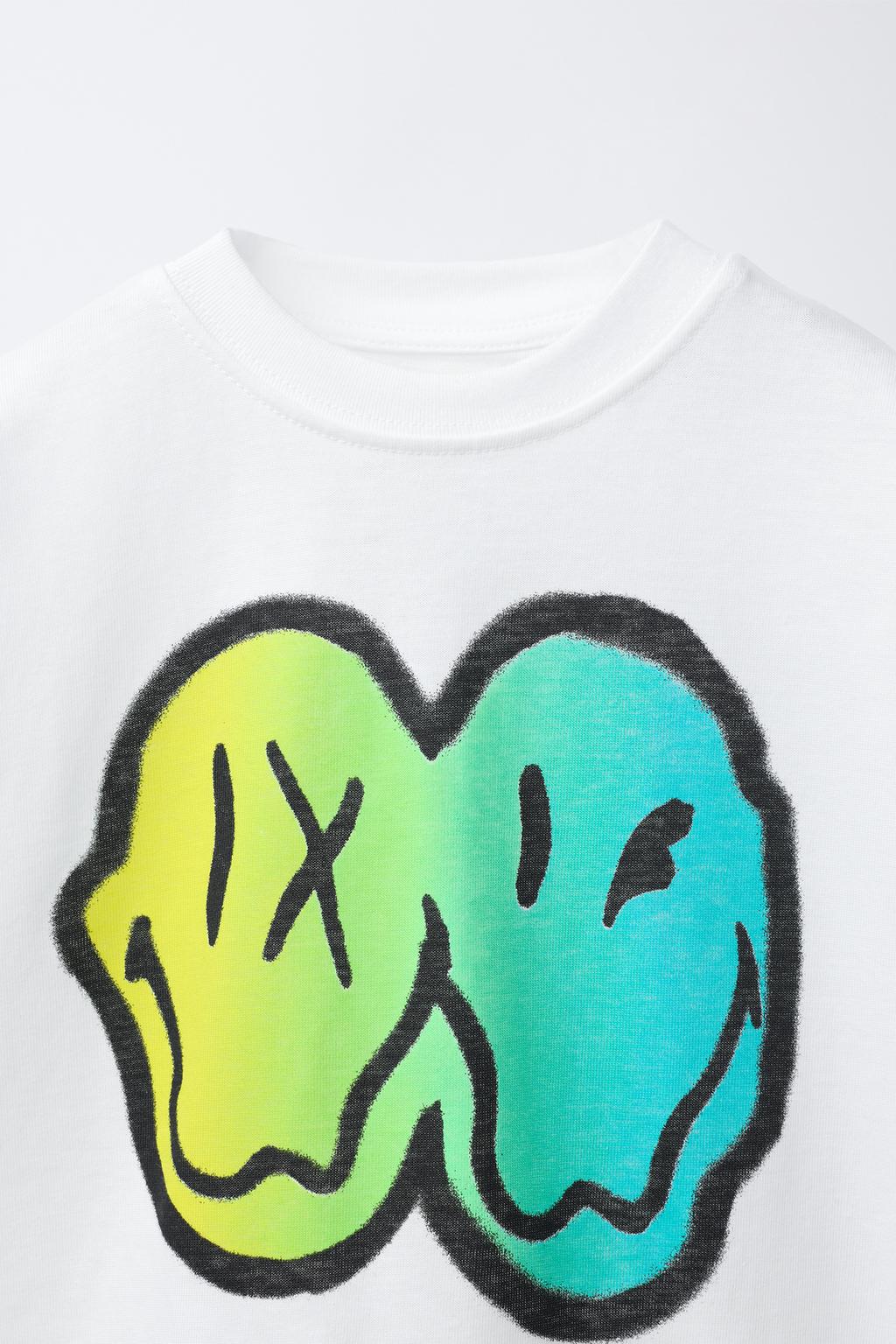 ФУТБОЛКА С ПРИНТОМ SMILEYWORLD ®