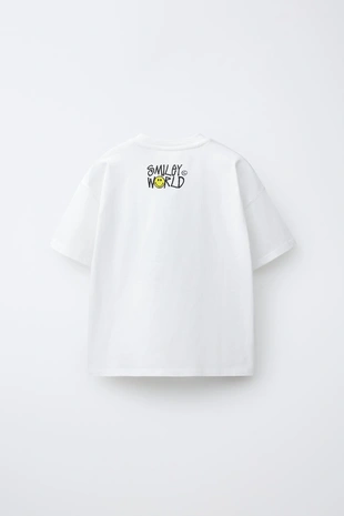 Футболка с принтом Smileyworld ®- Заказать в России