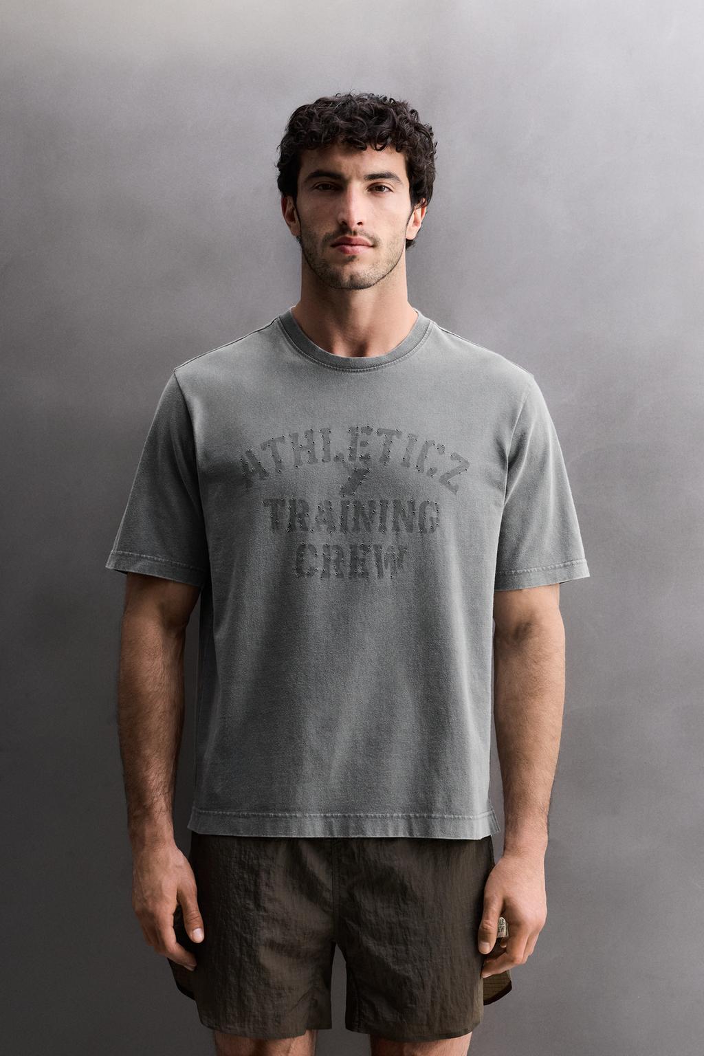 ХЛОПКОВАЯ ФУТБОЛКА ДЛЯ ТРЕНИРОВОК