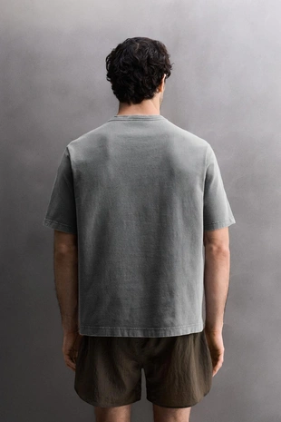 Хлопковая футболка для тренировок