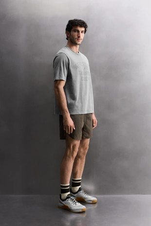 Хлопковая футболка для тренировок