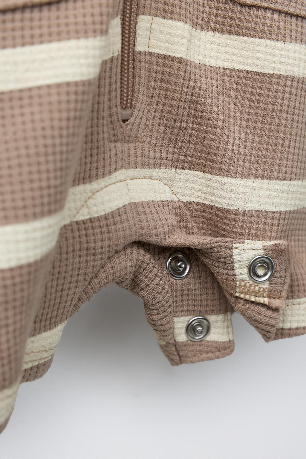 Комплект коротких пижам из вафельного трикотажа