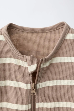 Комплект коротких пижам из вафельного трикотажа