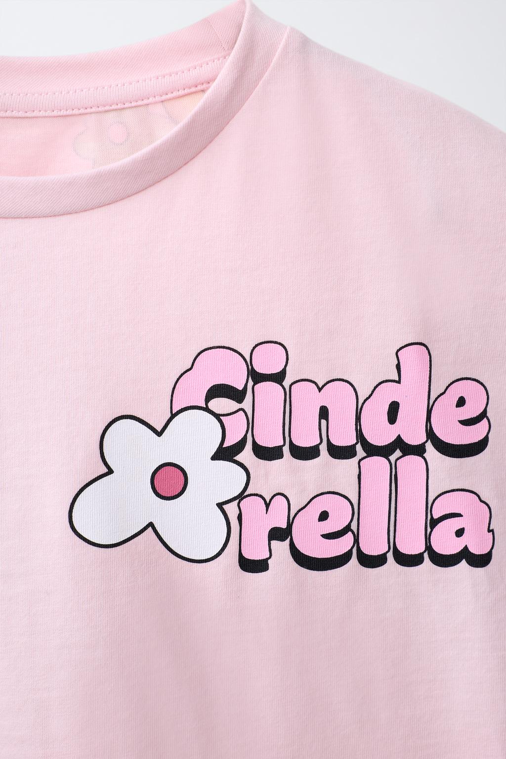 ФУТБОЛКА С ПРИНТОМ ЗОЛУШКА ПРИНЦЕССЫ © DISNEY