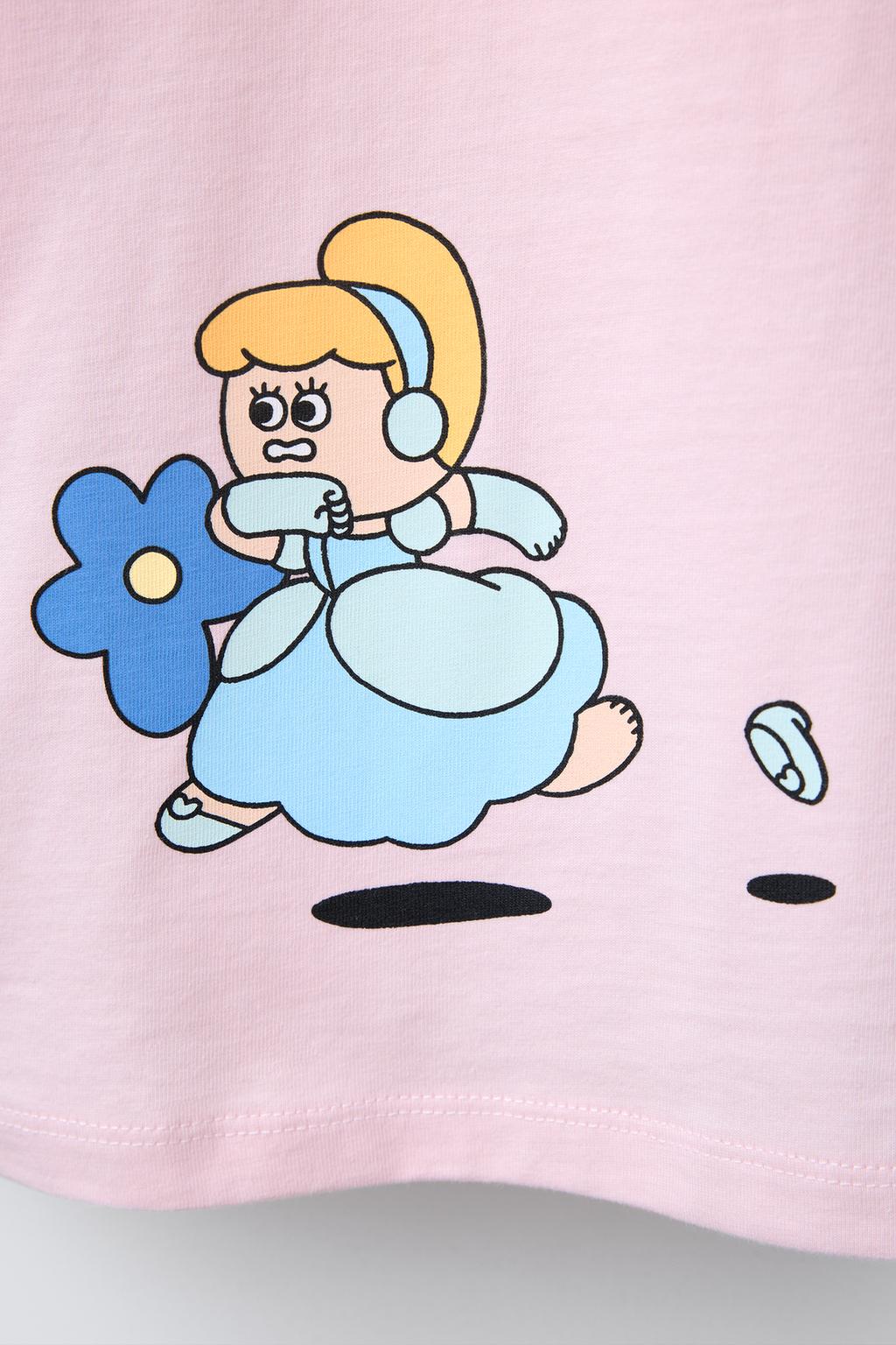 ФУТБОЛКА С ПРИНТОМ ЗОЛУШКА ПРИНЦЕССЫ © DISNEY